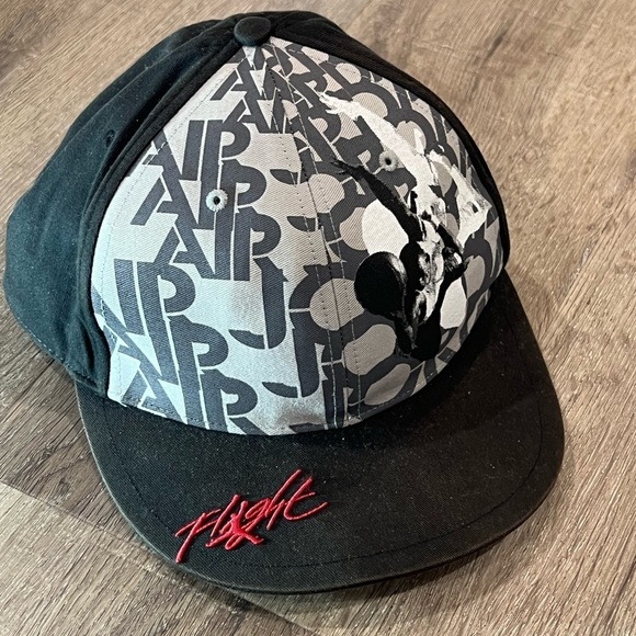 Rare Air Jordan Flight 7 1/8 23 Chicago Bulls Basketball Hat Fitted Cap VTG - Picture 1 of 9